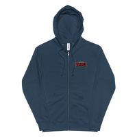VFTV Embroidered Unisex fleece zip up hoodie